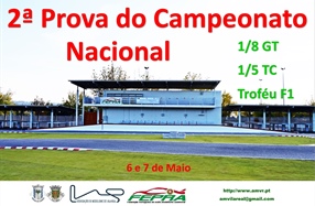 2ª PROVA DO CAMPEONATO NACIONAL 1/8 GT,  1/5 TC e Trofeu F1